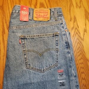Levi's 550 Relaxed Fit Jeans W42 L32 NWT